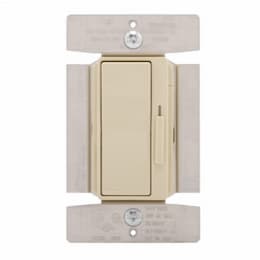 1000W Decora Dimmer w/ Preset, Single Pole/3-Way, Ivory