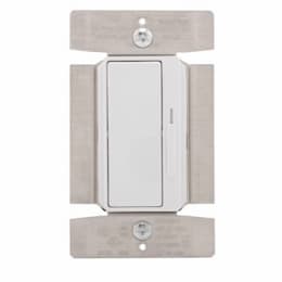 1000W Decora Dimmer w/ Preset, Single Pole/3-Way, White