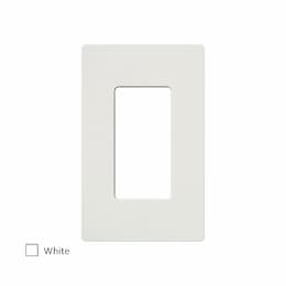 Lutron Claro Wall Plate, White