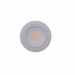 3W SpotMod Puck LED Fixture, 215 lm, 12V, 2700K, Aluminum