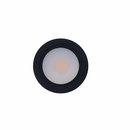 3W SpotMod Puck LED Fixture, 235 lm, 12V, 4000K, Black