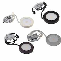 4W LED Undercabinet Light, Link, Dim, 240 lm, 12V, 2700K, White