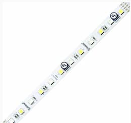 65.6-ft 1.2W LED Tape Light, Dim, Side Emitting, 62 lm, 24V, 2700K