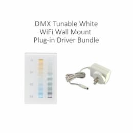 DMX Tunable Bundle Kit w/ Wall Mount Driver, Plug-In