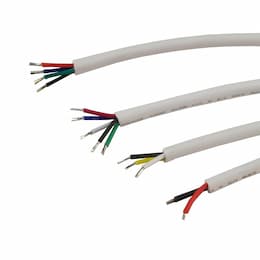 250-ft PVC Jacketed 2464 Wire, 182 AWG, Black