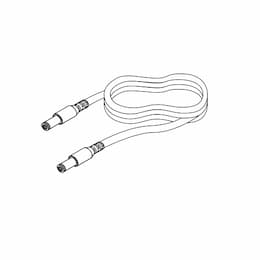 39-In PowerTRAX Extension Cable, Male to Male, 20 AWG, Black