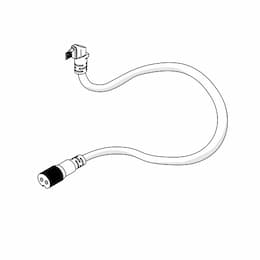 12-In NEON BLAZE Side Bending Bottom Wire Entry Connector, 16 AWG