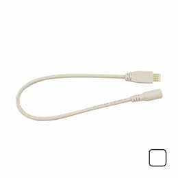 12-In TRU-LINK DC Plug Connector, White