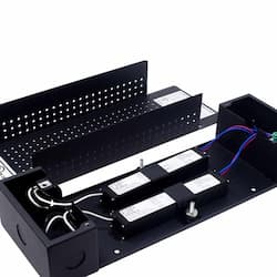 120W Lo-Pro Double LED VLM Driver w/ Large Junction Box, 12V