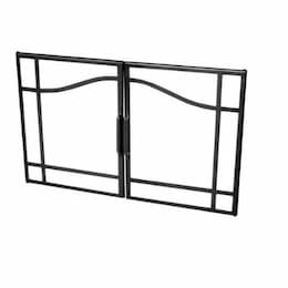 Dimplex 33" Glass Swing Doors for Built-In Firebox