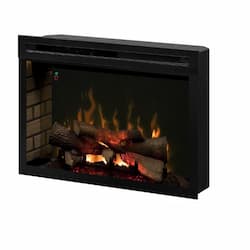 33" LED Premium Electronic Fireplace, Relogs