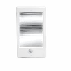 1500W Fan-Forced Wall Heater, 120V, White Finish