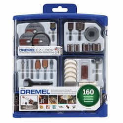 Dremel All-Purpose Rotary Tool Accessory Kit, 160 Pieces