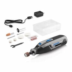 Dremel 7760 Series Variable Speed Rotary Tool Kit w/ Power Supply & Case, 4V