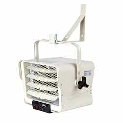 7500W Shop Garage Heater w/ Bracket & Remote, 1 Ph, 240V, Gray