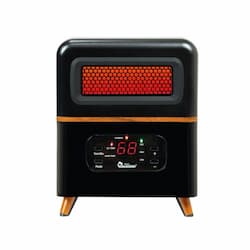 1500W Portable Hybrid Space Heater, 5200 BTU/H, 12.5A, 120V