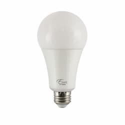 17W LED A21 Bulb, Dimmable, E26, 1600 lm, 120V, 5000K, Frosted