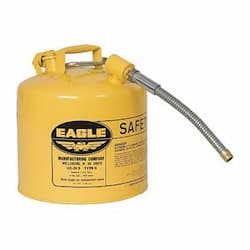 Eagle 5 gal Galvanized Steel Type ll Safety Cans