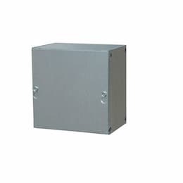 4 x 10-in Screw Cover Box, NEMA 1, Galvanized Steel