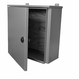 6 x 16-in Hinged Box w/ Keylocking Wing Knob, NEMA 3R