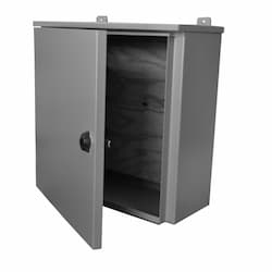 10 x 24-in Hinged Box w/ Padlocking Wing Knob, NEMA 3R