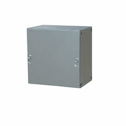 36 x 10-in Screw Cover Box, Galvanized Steel, NEMA 1, Painted