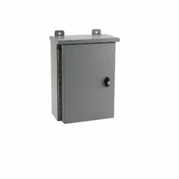 3x1 Hinged Cover Enclosure w/ Keylocking Wing Knob, NEMA 3R