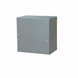 36 x 6-in Screw Cover Box, Galvanized Steel, NEMA 1, Painted