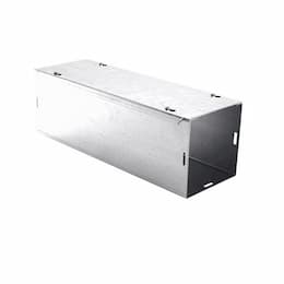 E-Box 36 x 8-in Screw Cover Wireway, Galvanized Steel, NEMA 1, Painted