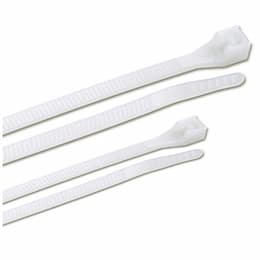 Gardner Bender 4 and 8-in Cable Ties, Natural, 200 Pack