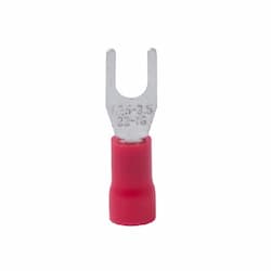 22-18 AWG 4-6 Stud Spade Terminal, Red