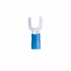 16-14 AWG 4-6 Stud Spade Terminal, Blue