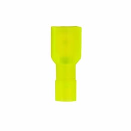 12-10 AWG 0.25-in Tab Male Disconnect, Yellow