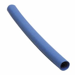1/16" Thin Wall Polyolefin Heat Shrink Tubing, 2:1 Ratio, 12-in, Blue