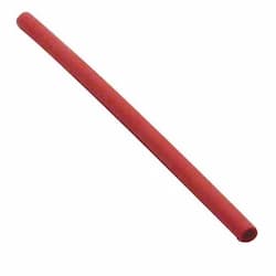 3/32" Thin Wall Polyolefin Heat Shrink Tubing, 2:1 Ratio, 12-in, Red
