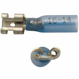 Crimp 'N Seal Piggy Back Quick Disconnect, 22-18 AWG, .250, Bulk