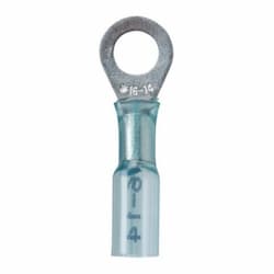 Clear Seal Ring, Brazed Seam, 12-10 AWG, #8 Stud