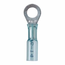 Clear Seal Ring, Brazed Seam, 12-10 AWG, #8 Stud, Bag of 25