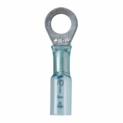 Clear Seal Ring, Brazed Seam, 12-10 AWG, #10 Stud