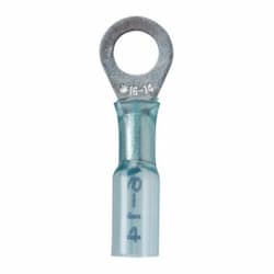 Clear Seal Ring, Brazed Seam, 8 AWG, 1/4-in Stud, Bag of 25