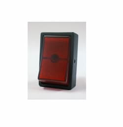 25 Amp Illuminated Red Glow Rocker Switch