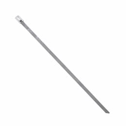 6-in Stainless Steel Cable Tie, 100lb