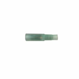 Nylon Solderless Terminal, Bullet, 16-14 GA, Female, .156, 50 Pack