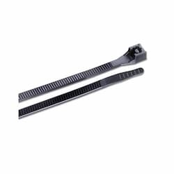 24-in Heavy Duty Cable Tie, UV Resistant, 175lb, Black