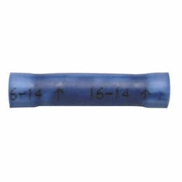 Vinyl Insulated Butt Splice, 8 AWG, Bag of 50