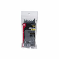 Gardner Bender 4.75-in Miniature Cable Ties, 18 lb, Black