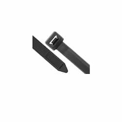 12-in Standard Cable Ties w/DoubleLock, 120 lb, UV Black