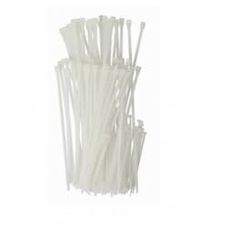 4", 8", & 11" White Cable Ties 
