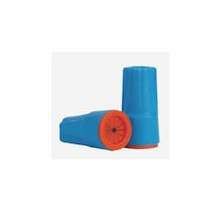 Wire Connectors, Waterproof, Small, Aqua/Orange