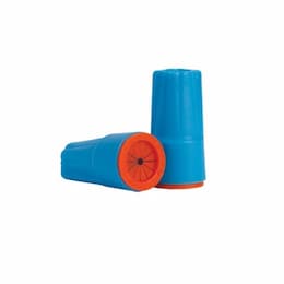 Aqua/Orange Waterproof Wire Connectors, Small